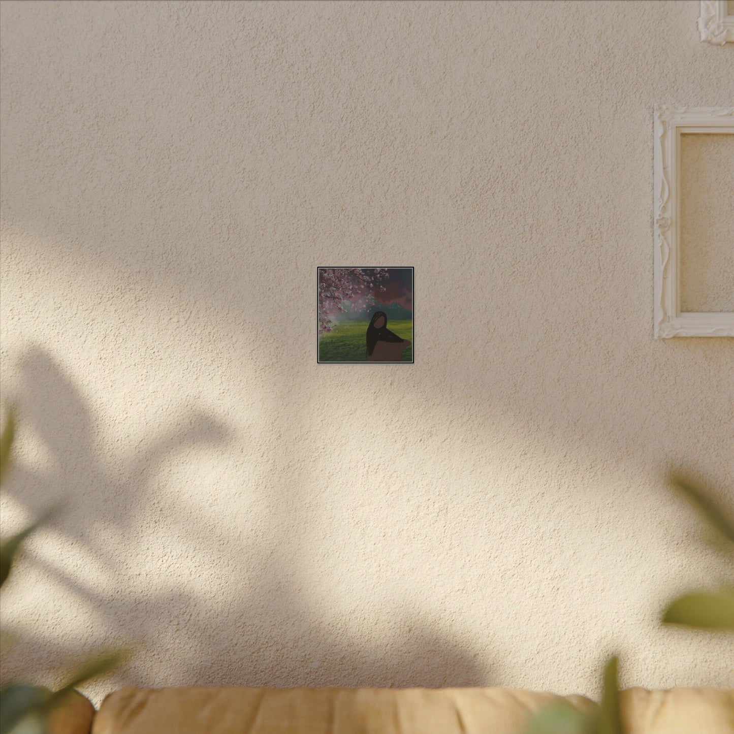 Her Quiet Spring Canvas, Stretched, 0.75" (Multi-Size)
