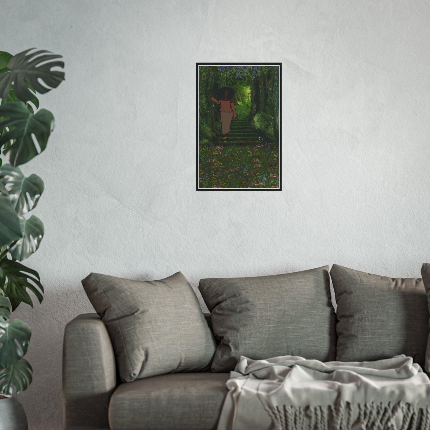 Steps into Bloom Fine Art Posters