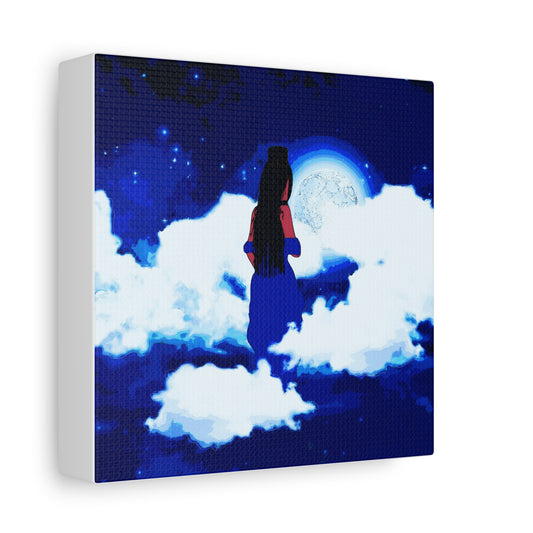 Serene Night Matte Canvas, Stretched, 0.75" (Multi-Size)