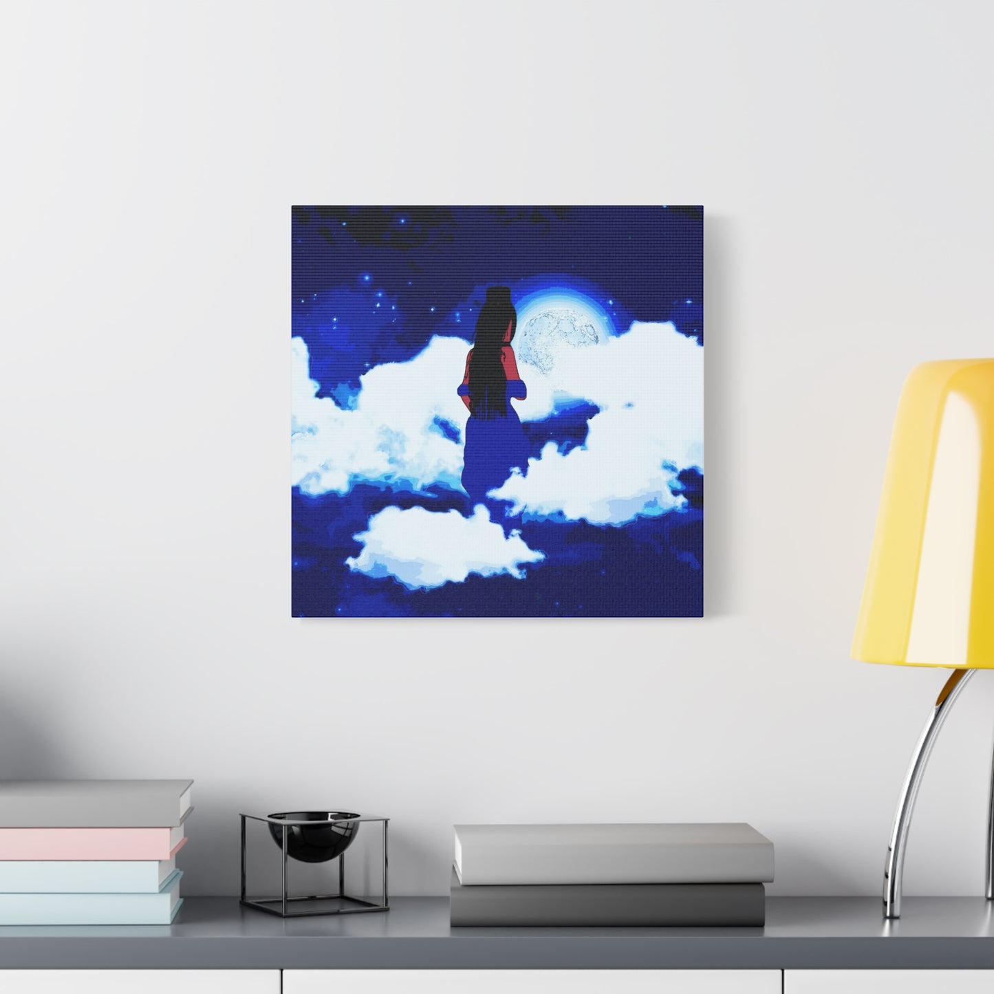 Serene Night Matte Canvas, Stretched, 0.75" (Multi-Size)