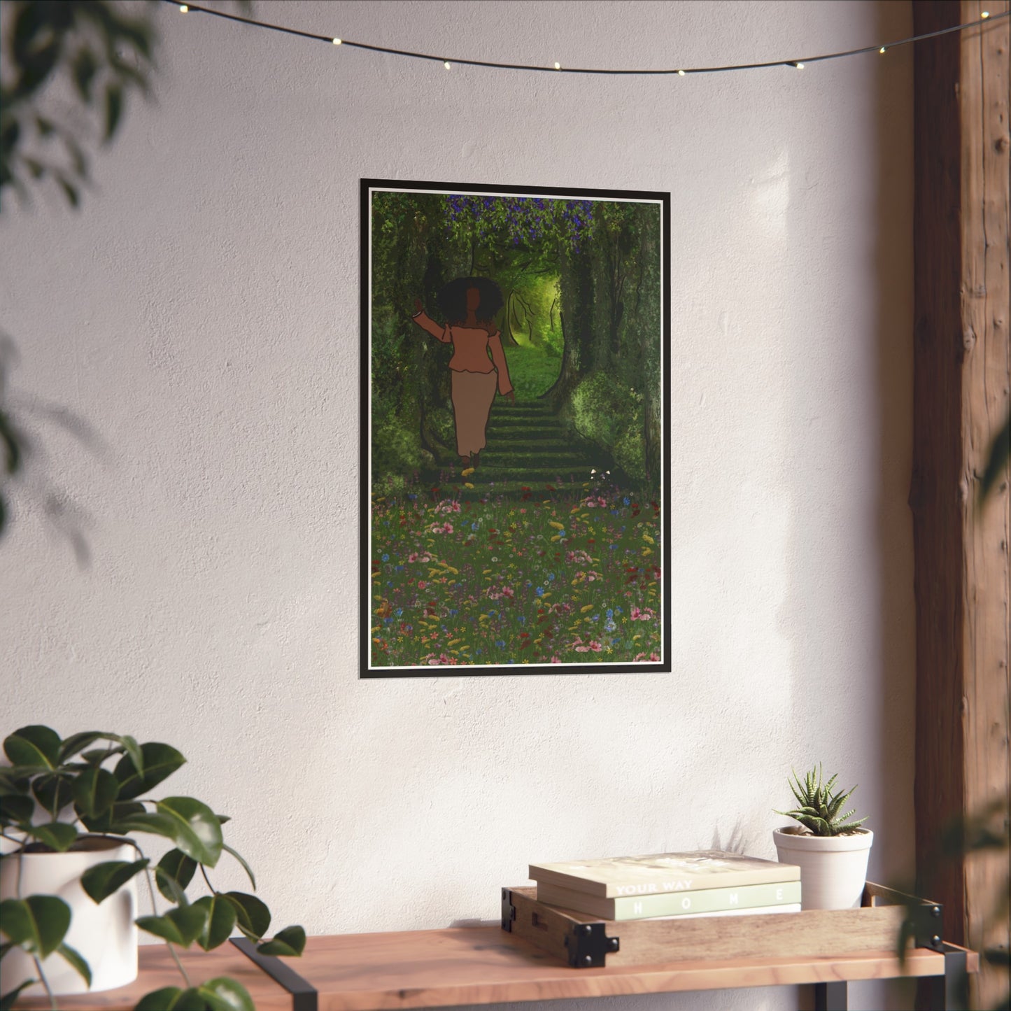 Steps into Bloom Fine Art Posters