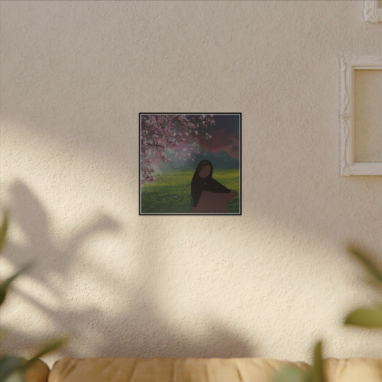 Her Quiet Spring Canvas, Stretched, 0.75" (Multi-Size)