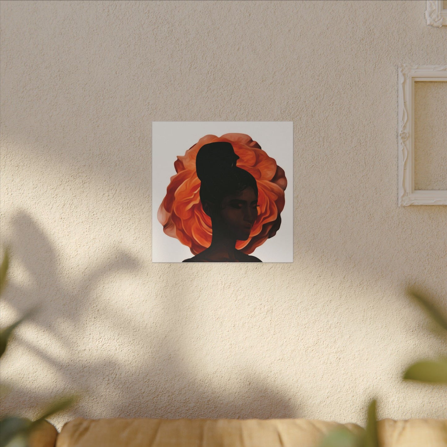 Blooming Within White Matte Canvas, Stretched, 0.75" (Multi-Size)