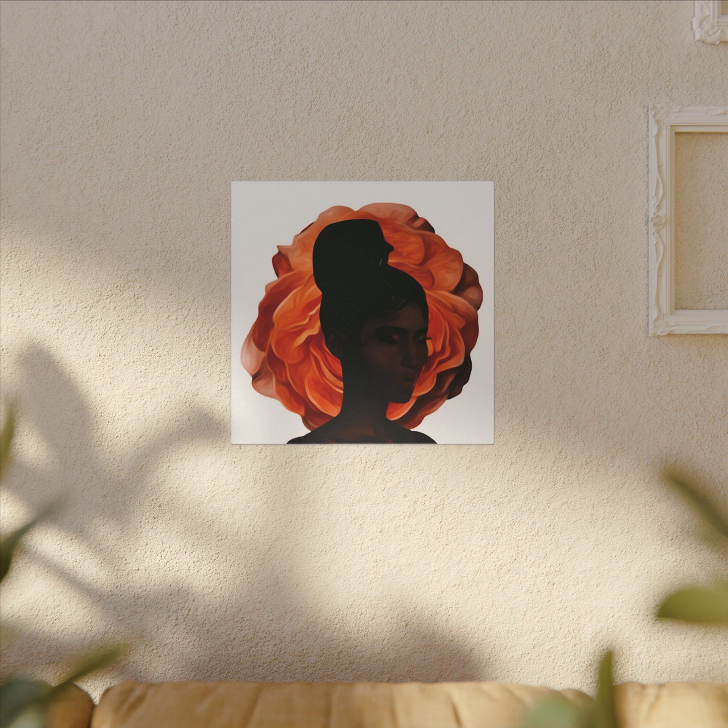 Blooming Within White Matte Canvas, Stretched, 0.75" (Multi-Size)