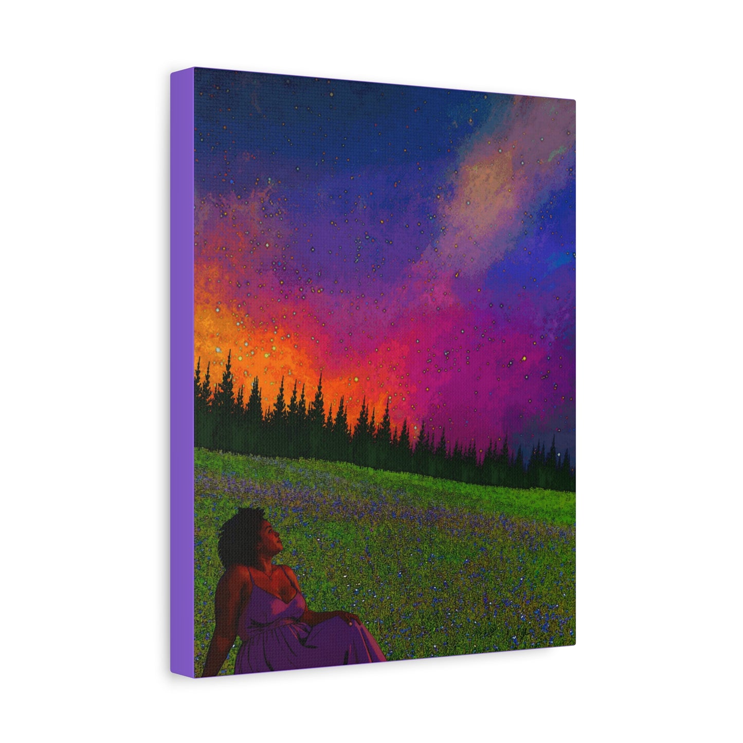 Beneath a Sky Full of Dreams Matte Canvas