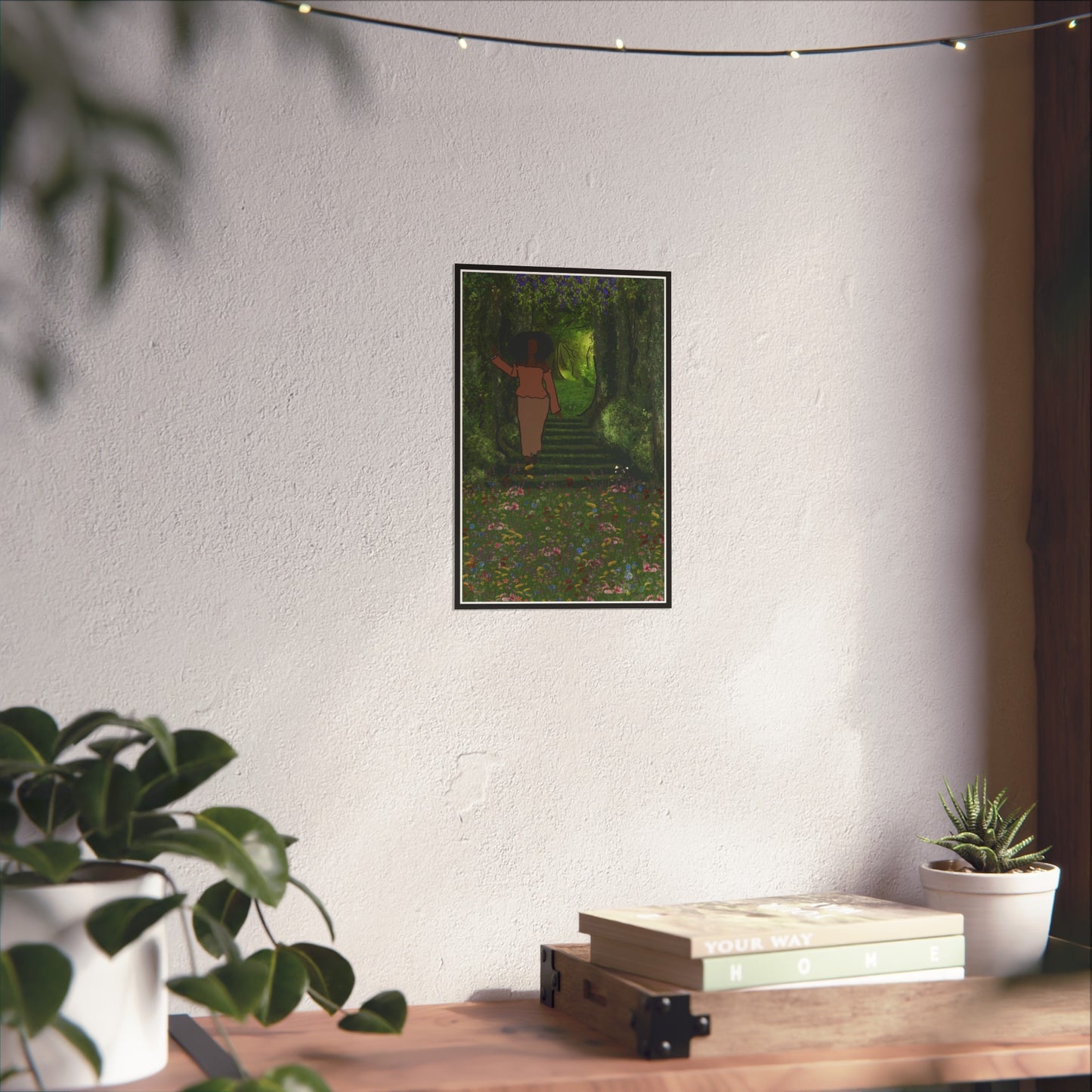 Steps into Bloom Fine Art Posters