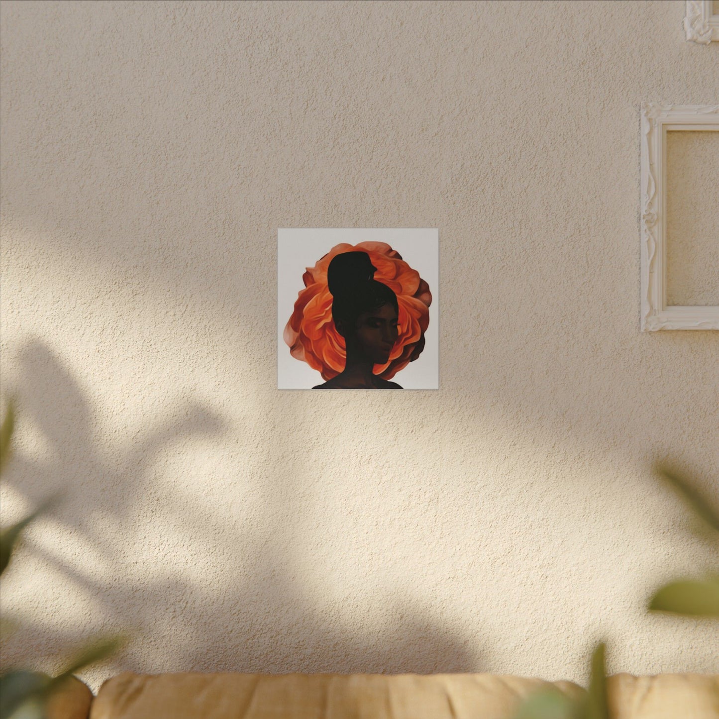 Blooming Within White Matte Canvas, Stretched, 0.75" (Multi-Size)