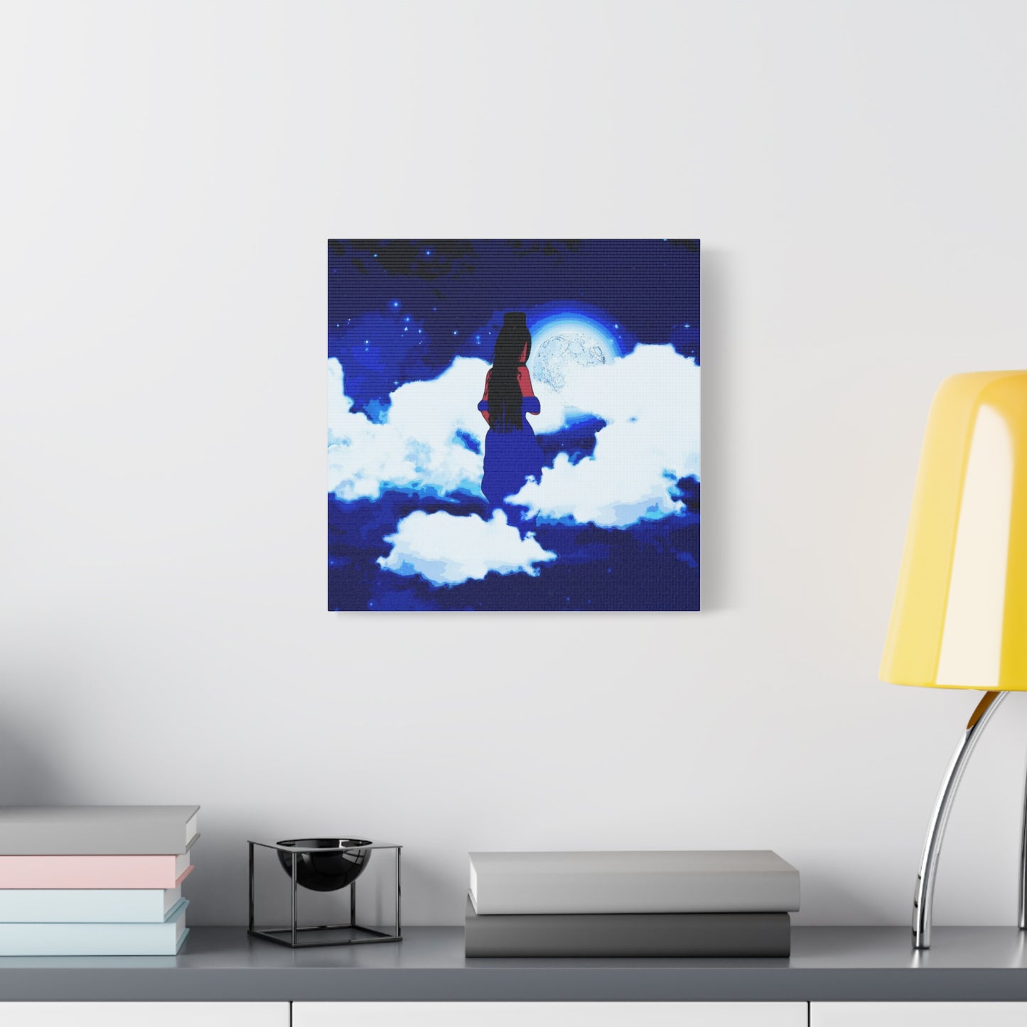 Serene Night Matte Canvas, Stretched, 0.75" (Multi-Size)
