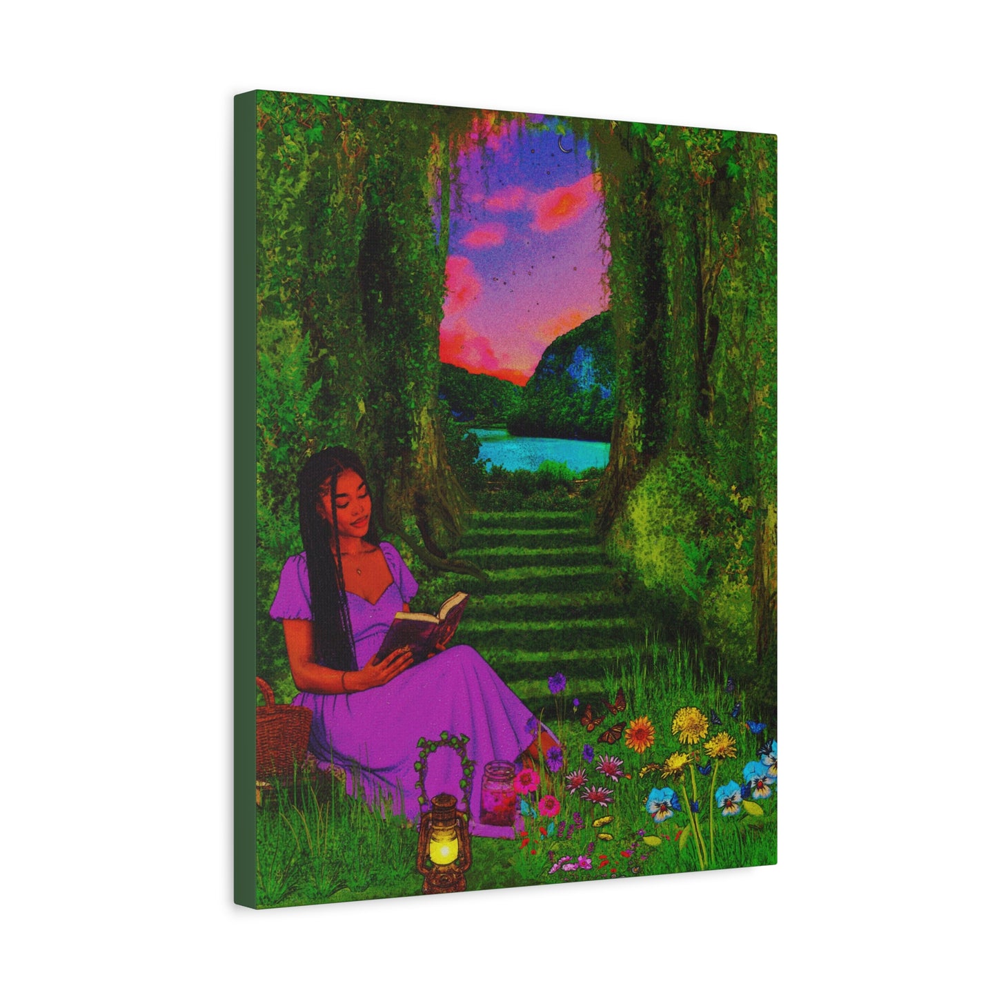 Bloom Where You Are Rooted Matte Canvas