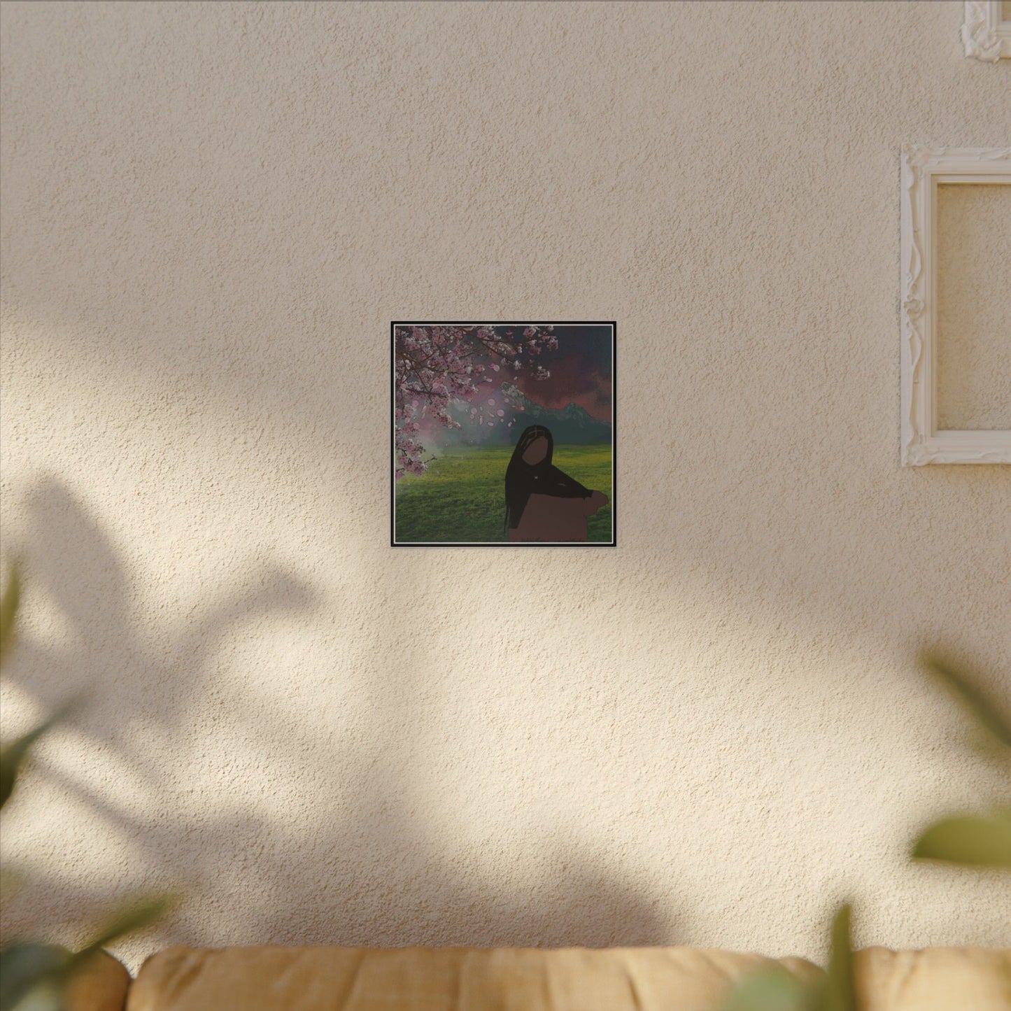 Her Quiet Spring Canvas, Stretched, 0.75" (Multi-Size)