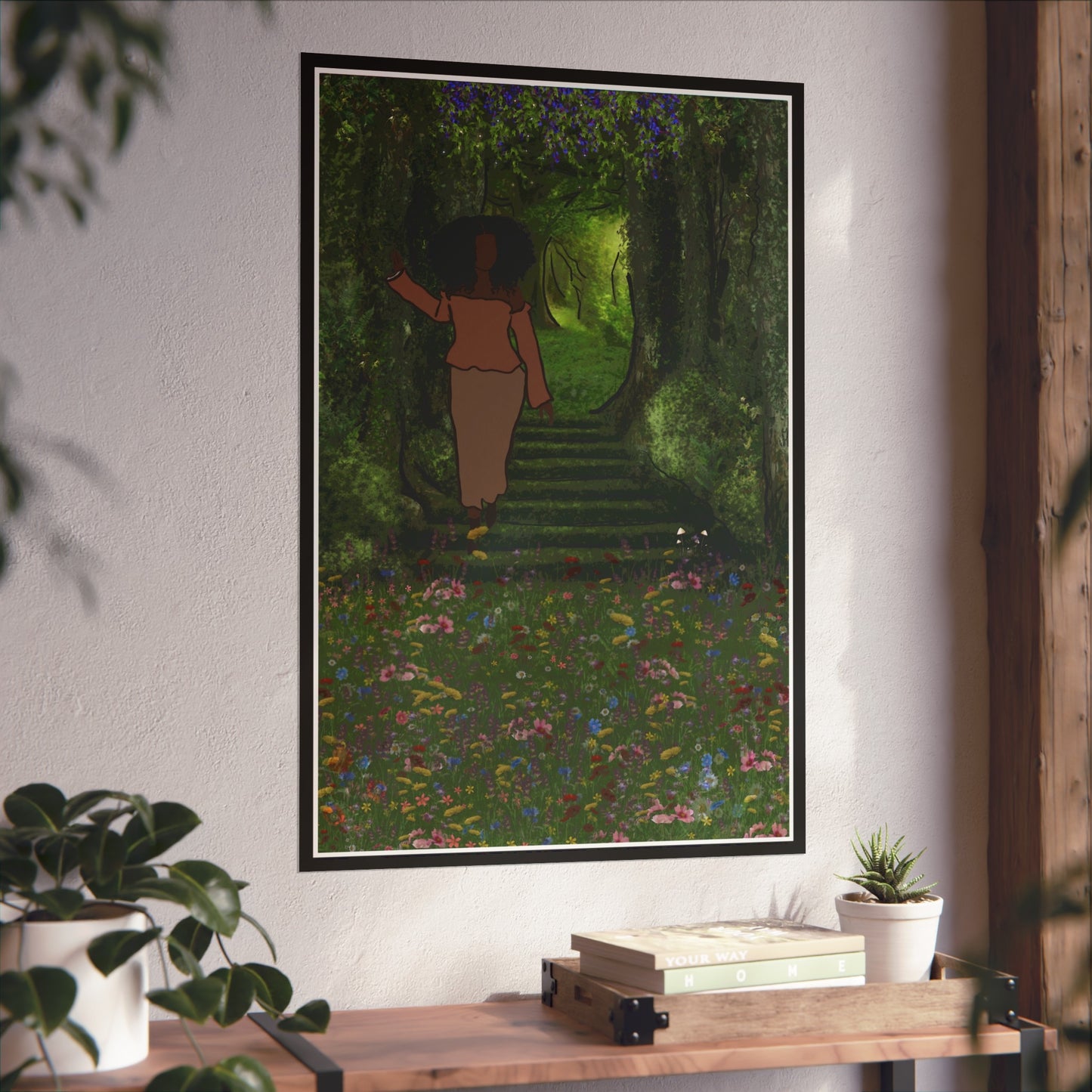 Steps into Bloom Fine Art Posters