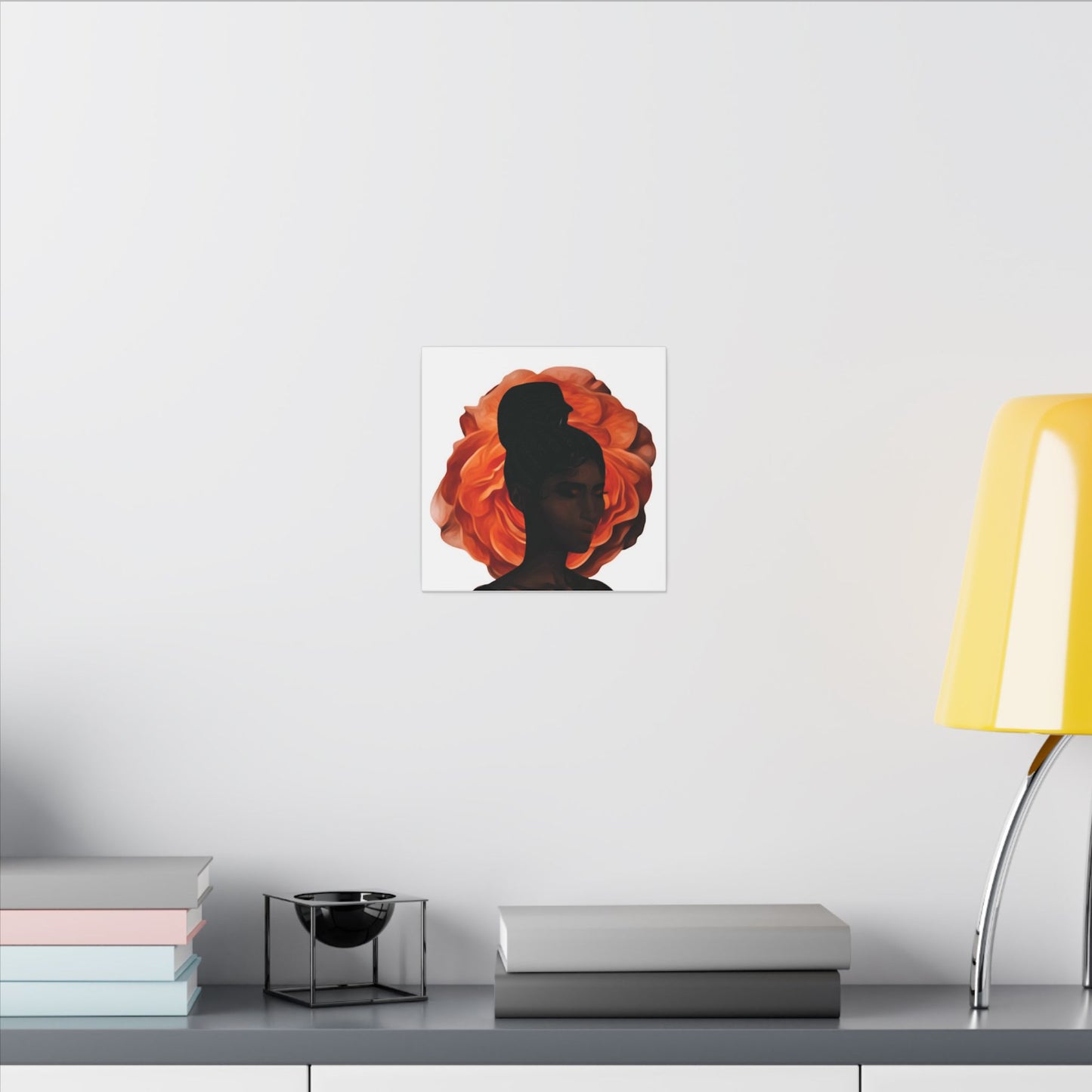 Blooming Within White Matte Canvas, Stretched, 0.75" (Multi-Size)