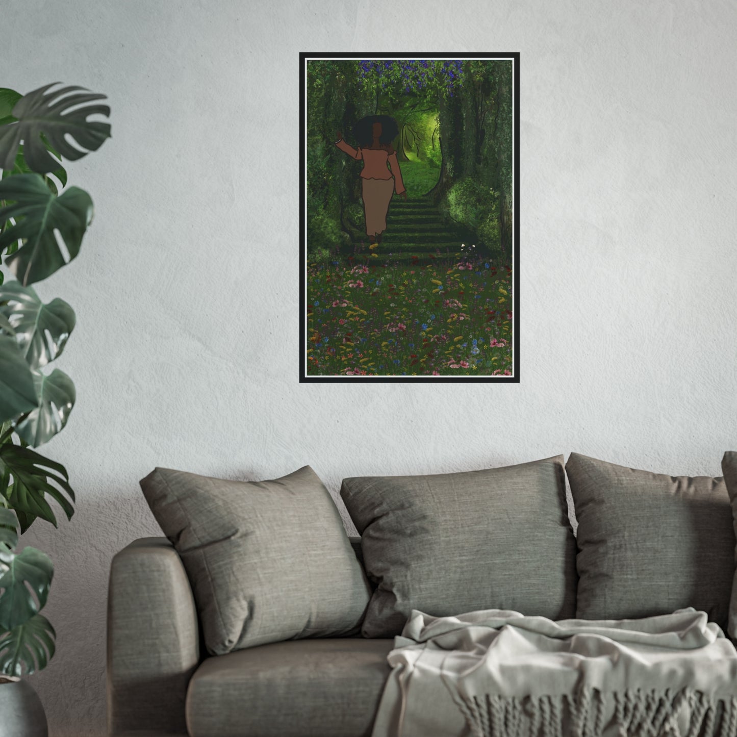 Steps into Bloom Fine Art Posters