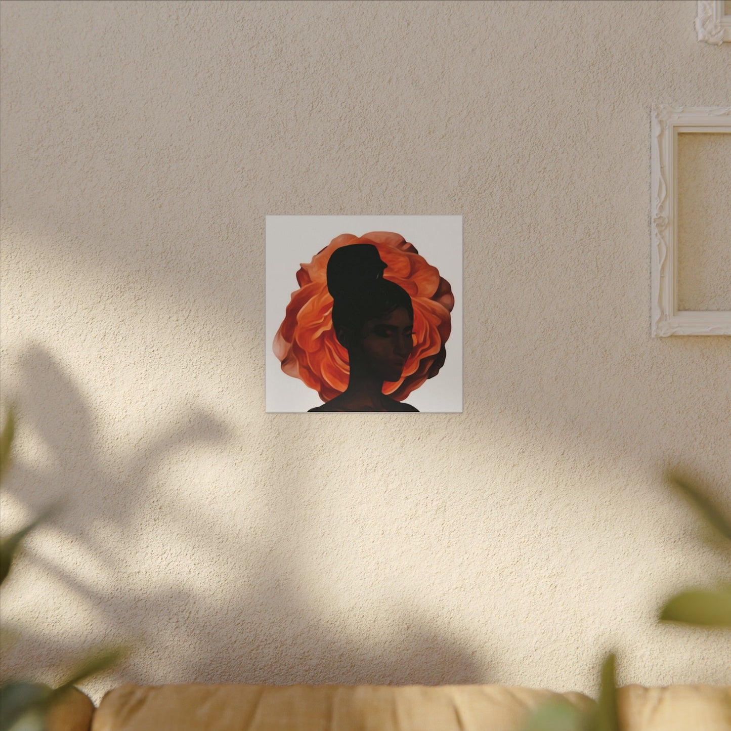 Blooming Within White Matte Canvas, Stretched, 0.75" (Multi-Size)
