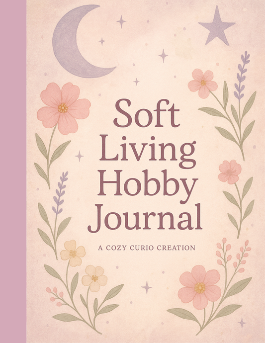 Soft Living Hobby Journal A Cozy Curio Creation