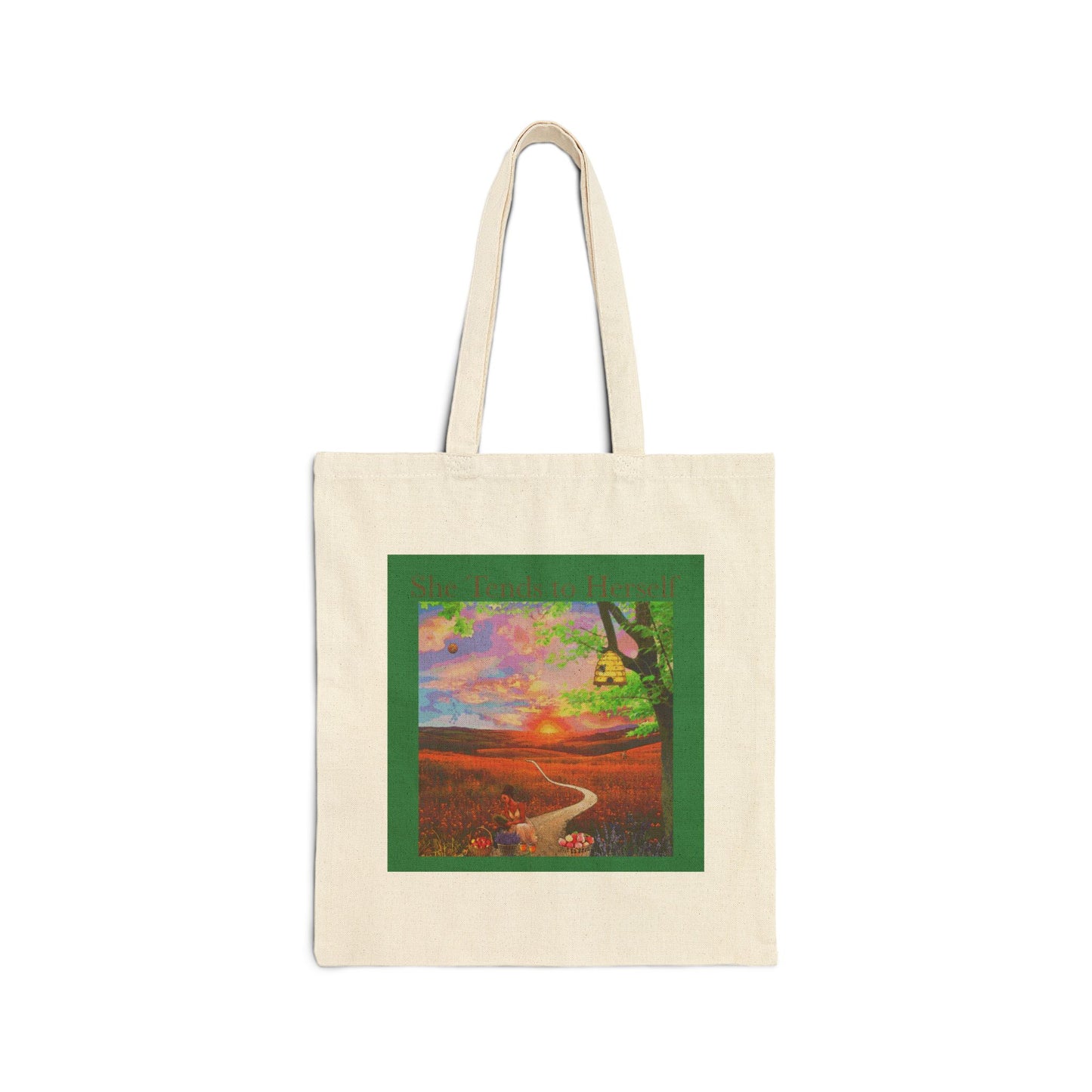 She Tends to Herself (Virgo) Tote Bag