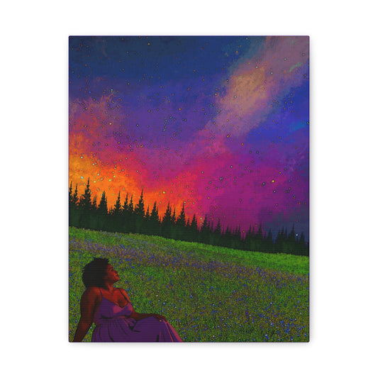 Beneath a Sky Full of Dreams Matte Canvas
