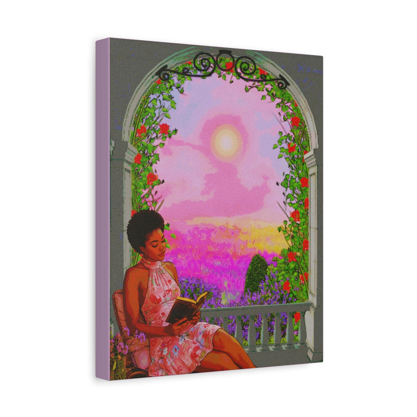 Pages, Peace & Pretty Places Matte Canvas