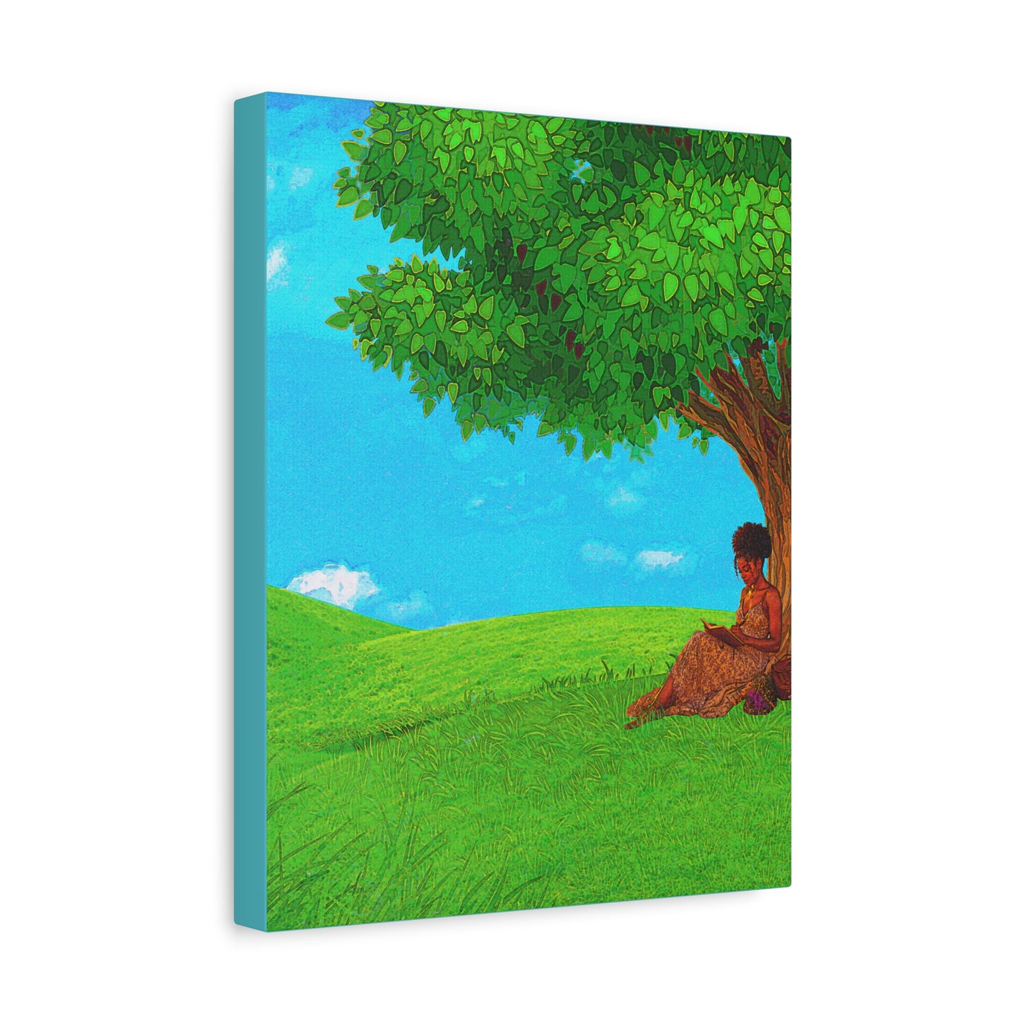Where My Thoughts Take Root Matte Canvas