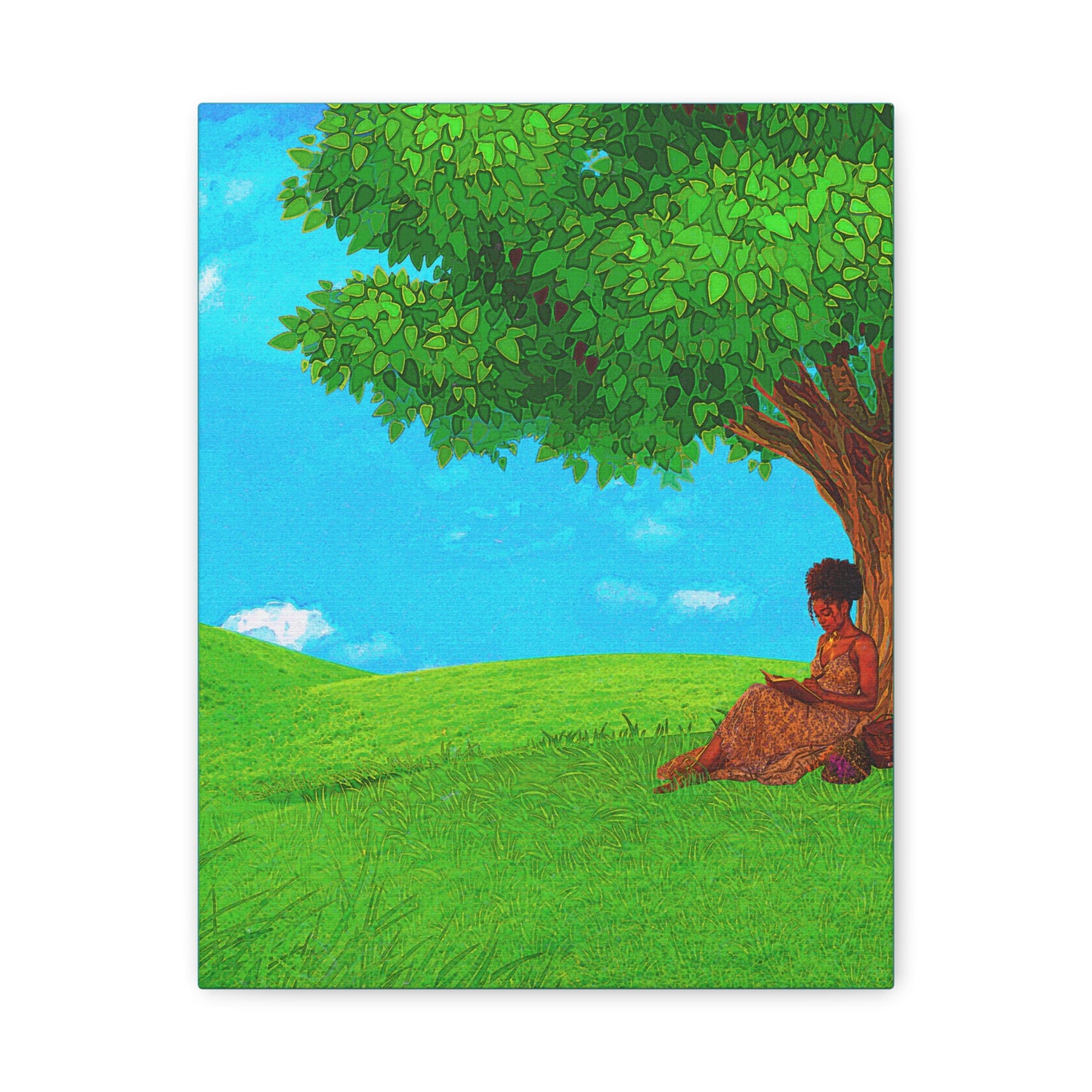 Where My Thoughts Take Root Matte Canvas