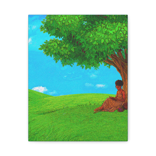 Where My Thoughts Take Root Matte Canvas