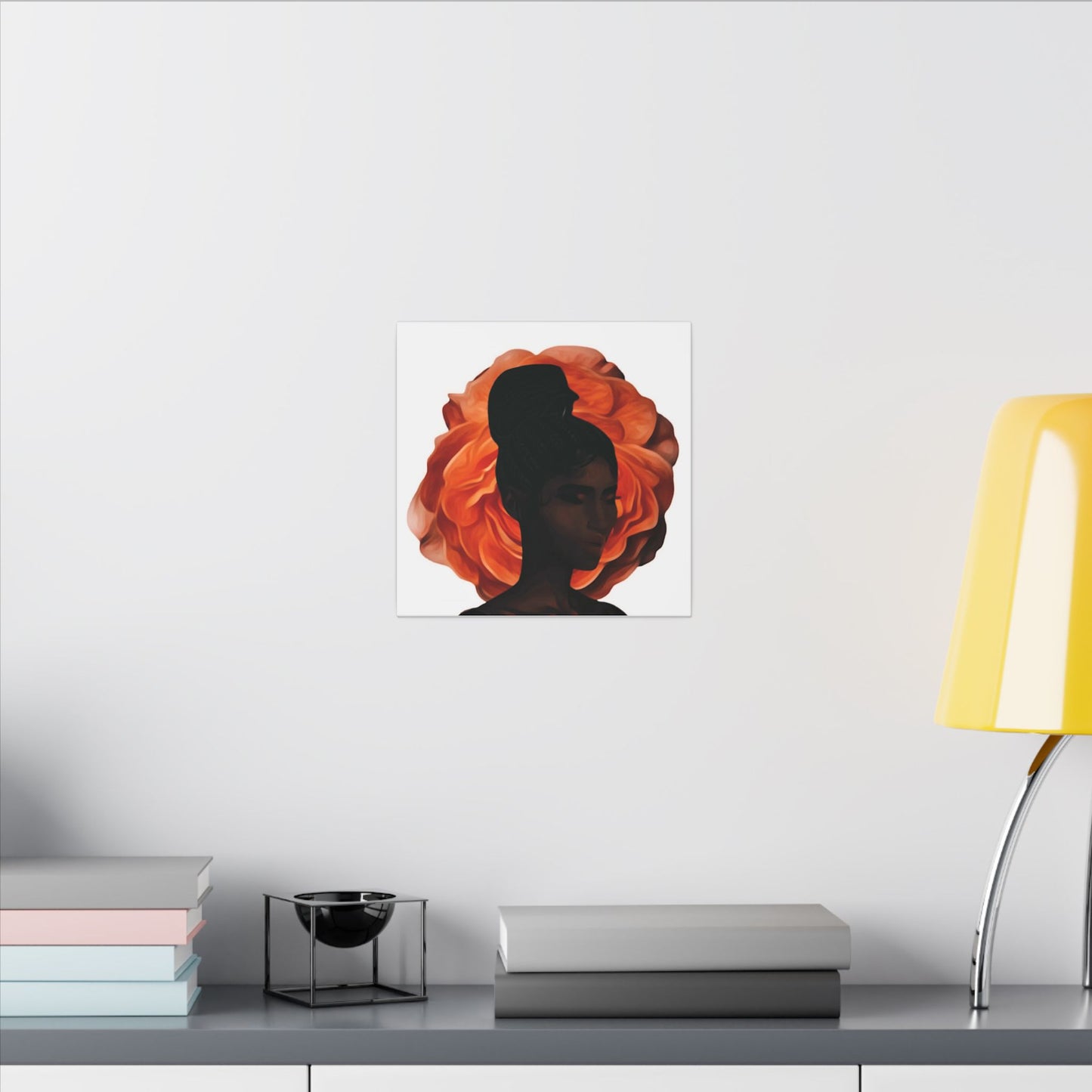 Blooming Within White Matte Canvas, Stretched, 0.75" (Multi-Size)