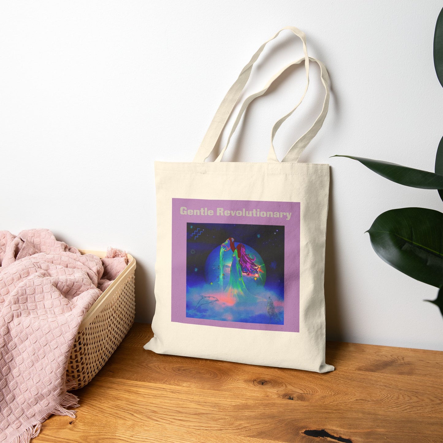 The Gentle Revolutionary (Aquarius)Tote Bag
