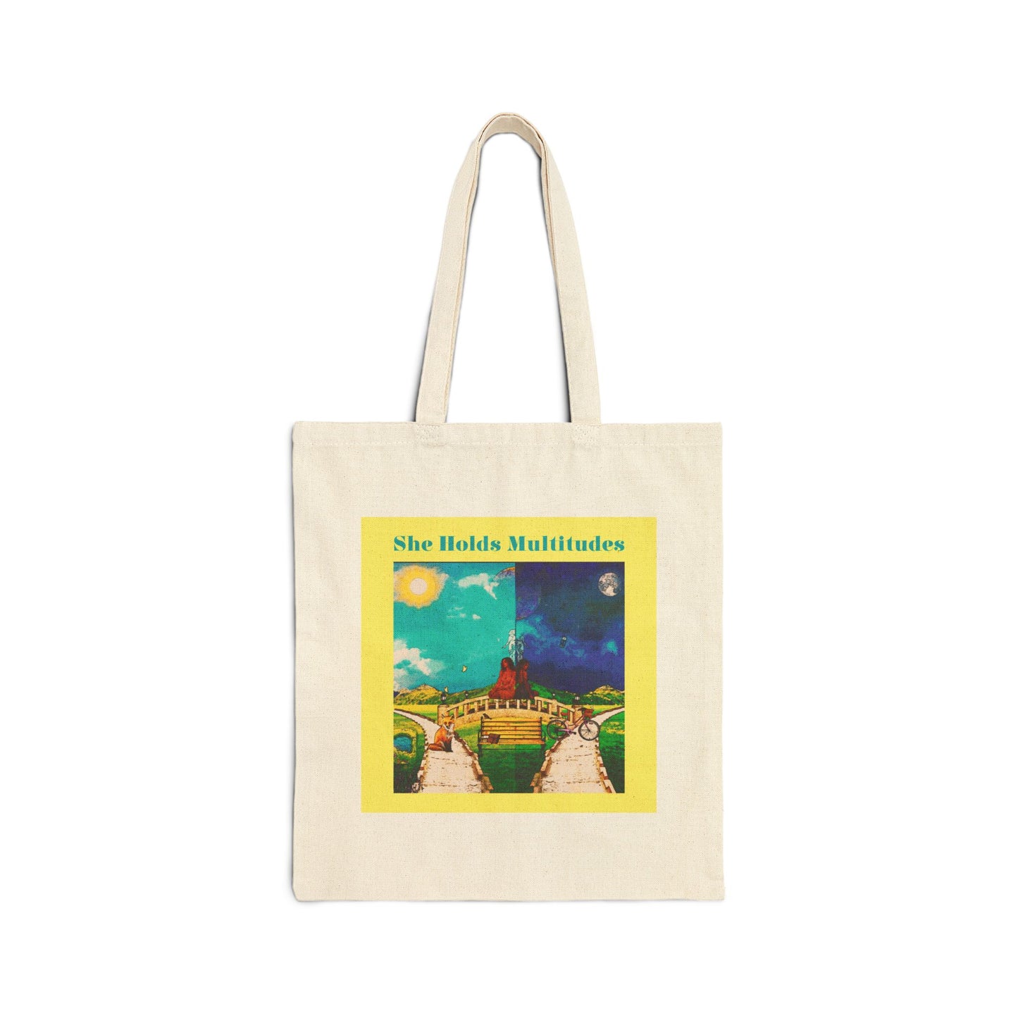 The Gentle Duality (Gemini) Tote Bag