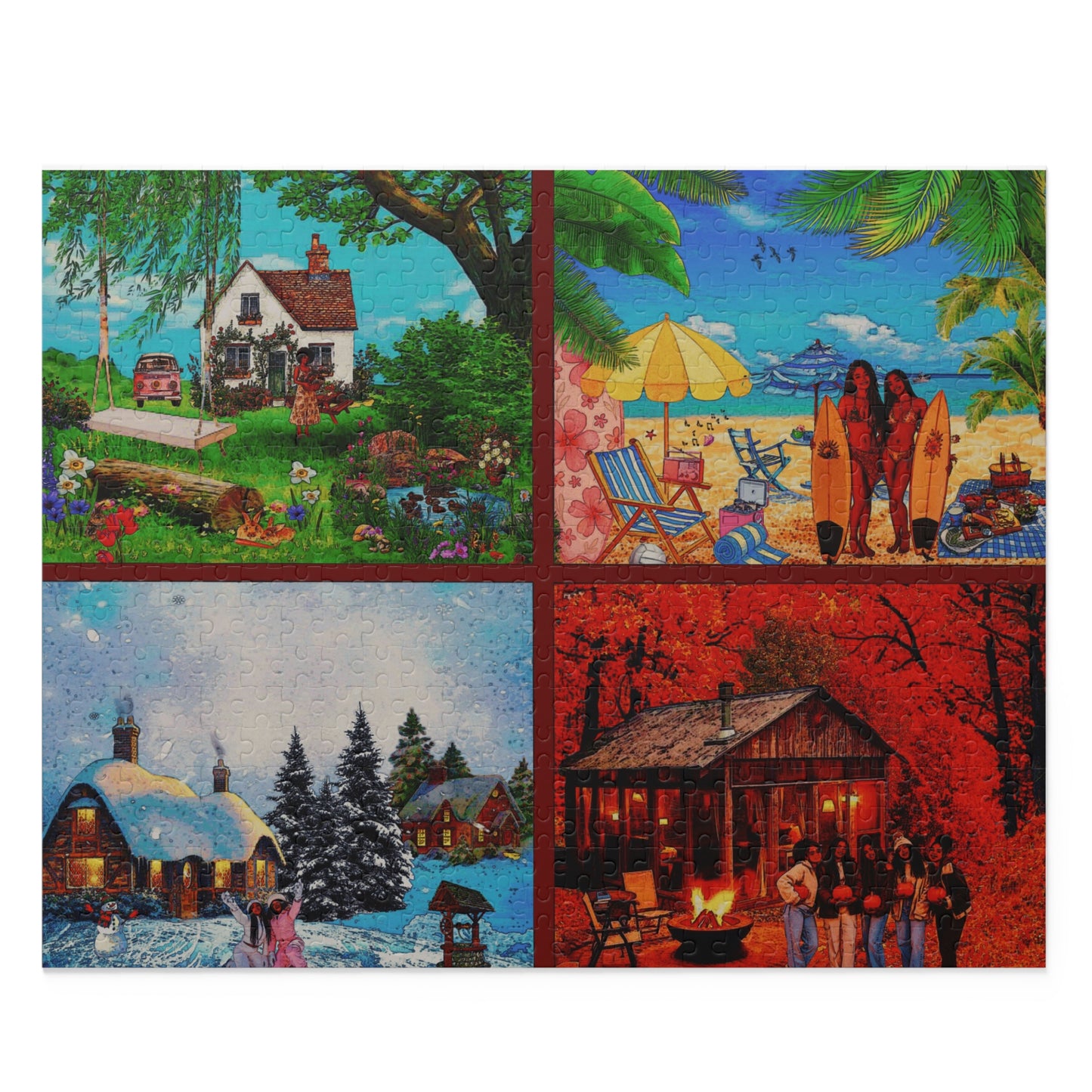 Four Seasons of Becoming