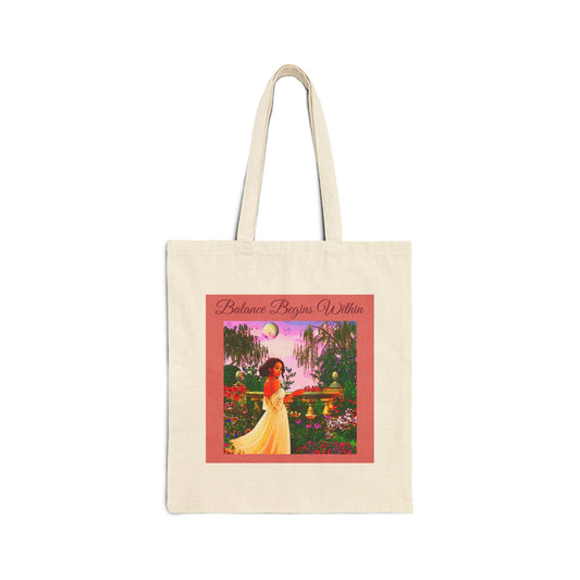Balance Begins Within (Libra) Tote Bag