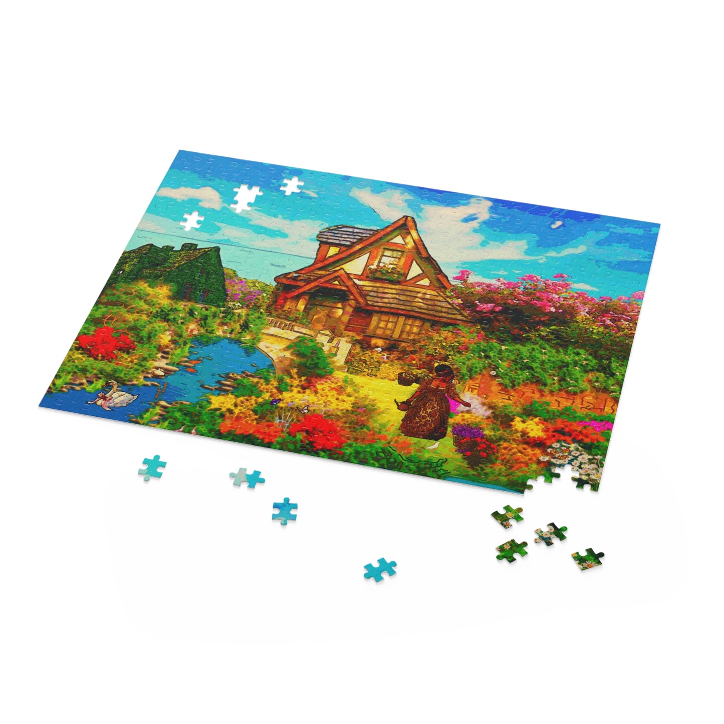 Cottage Garden Dreams Puzzle