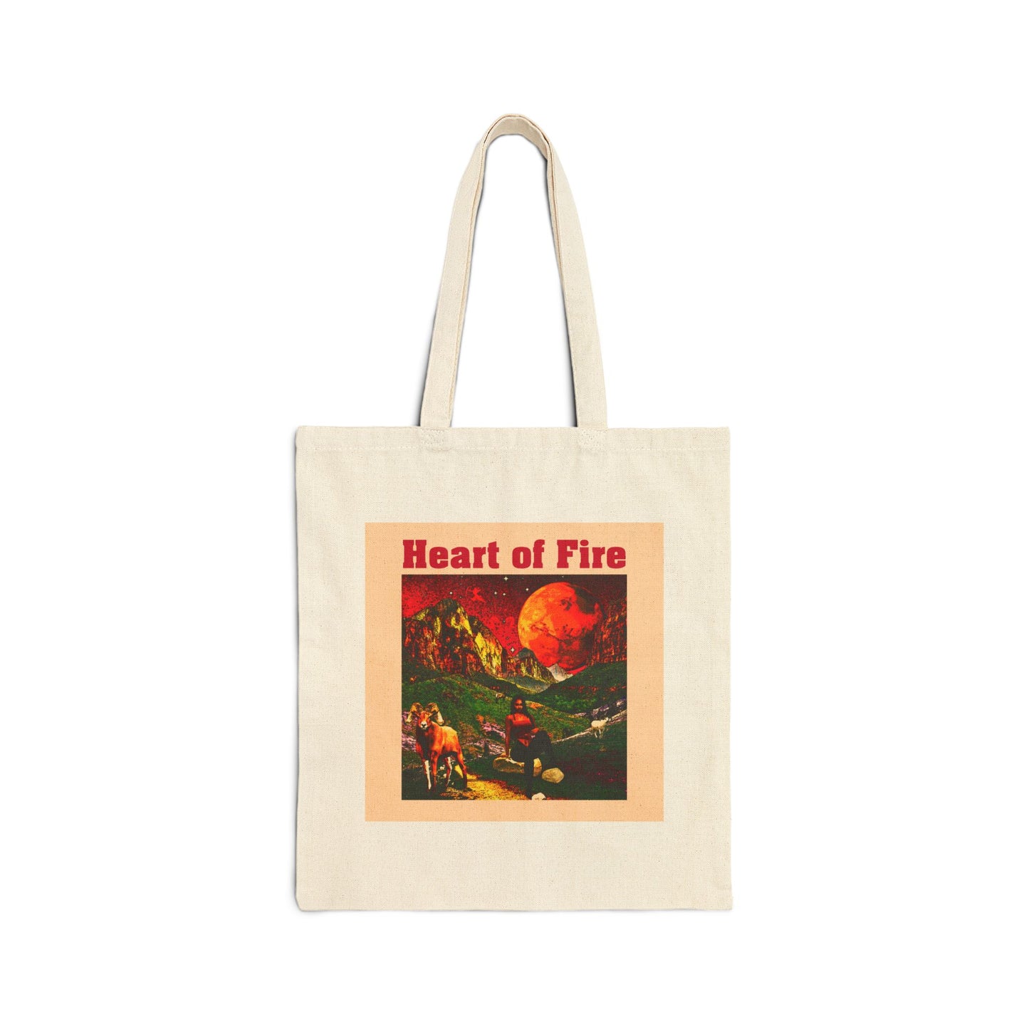 Heart of Fire (Aries) Tote Bag