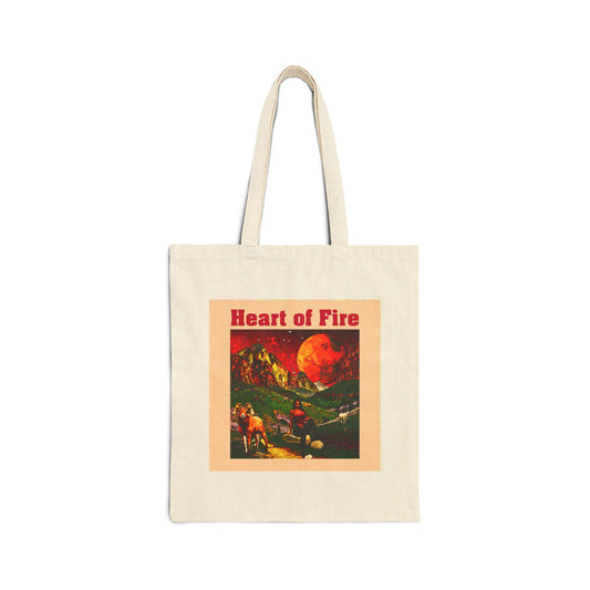 Heart of Fire (Aries) Tote Bag