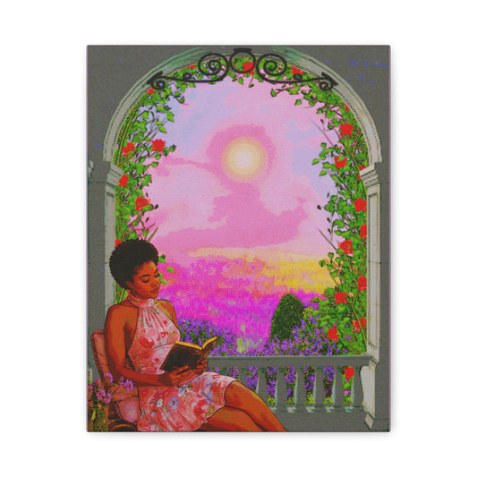 Pages, Peace & Pretty Places Matte Canvas